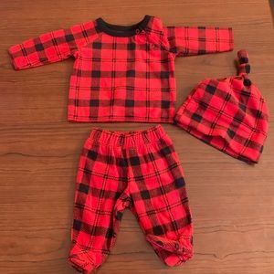 Carter’s 3 piece pj set